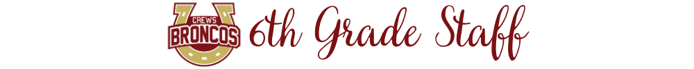 Sixth grade staff logo